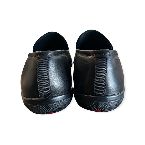 Prada Comfort Leather Loafers - WORN ONCE LNWOT - Size 10 US - Black - Picture 5 of 9